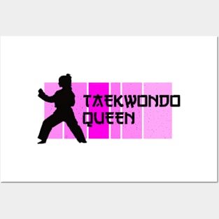 taekwondo queen Posters and Art